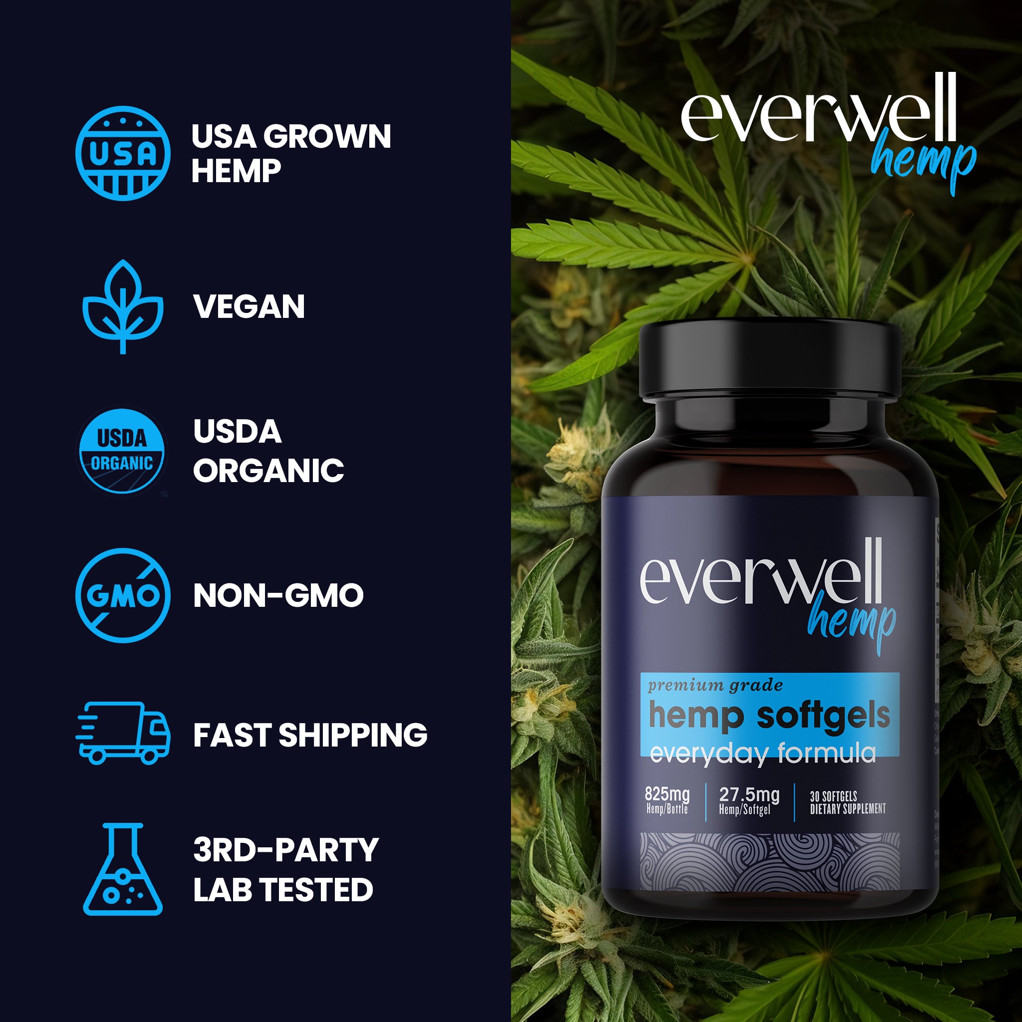 Broad Spectrum Hemp Softgels