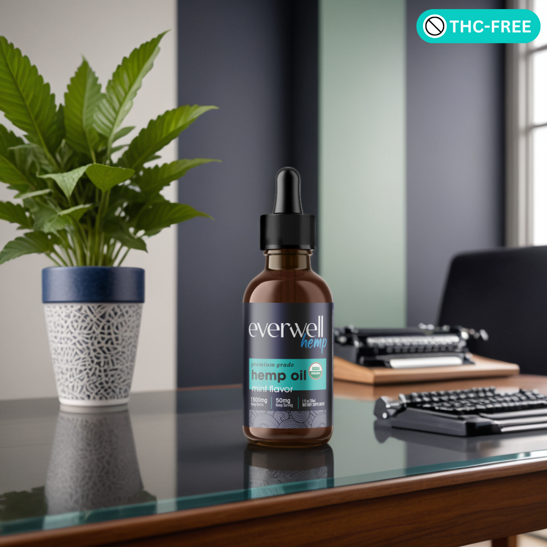 Broad Spectrum Organic Hemp Oil Drops