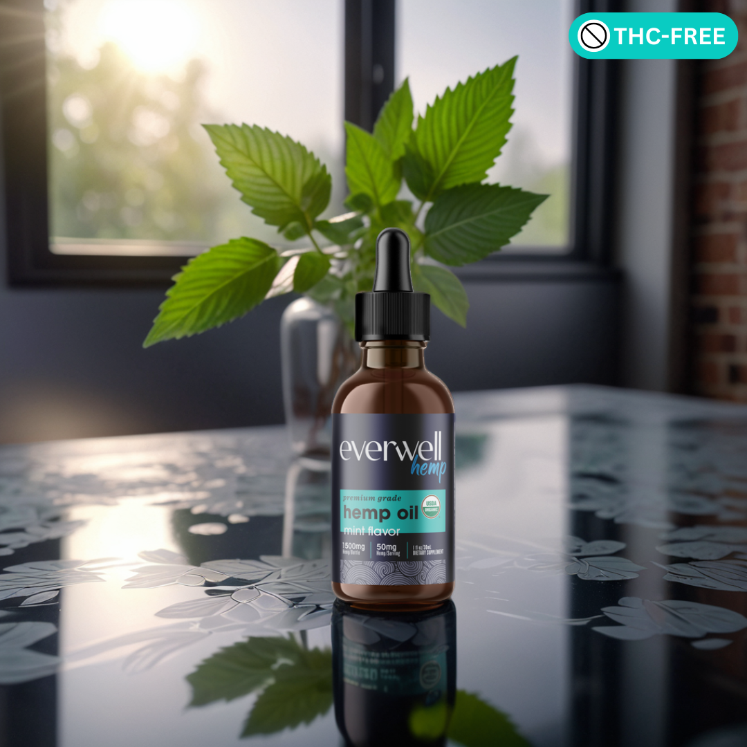 Broad Spectrum Organic Hemp Oil Drops