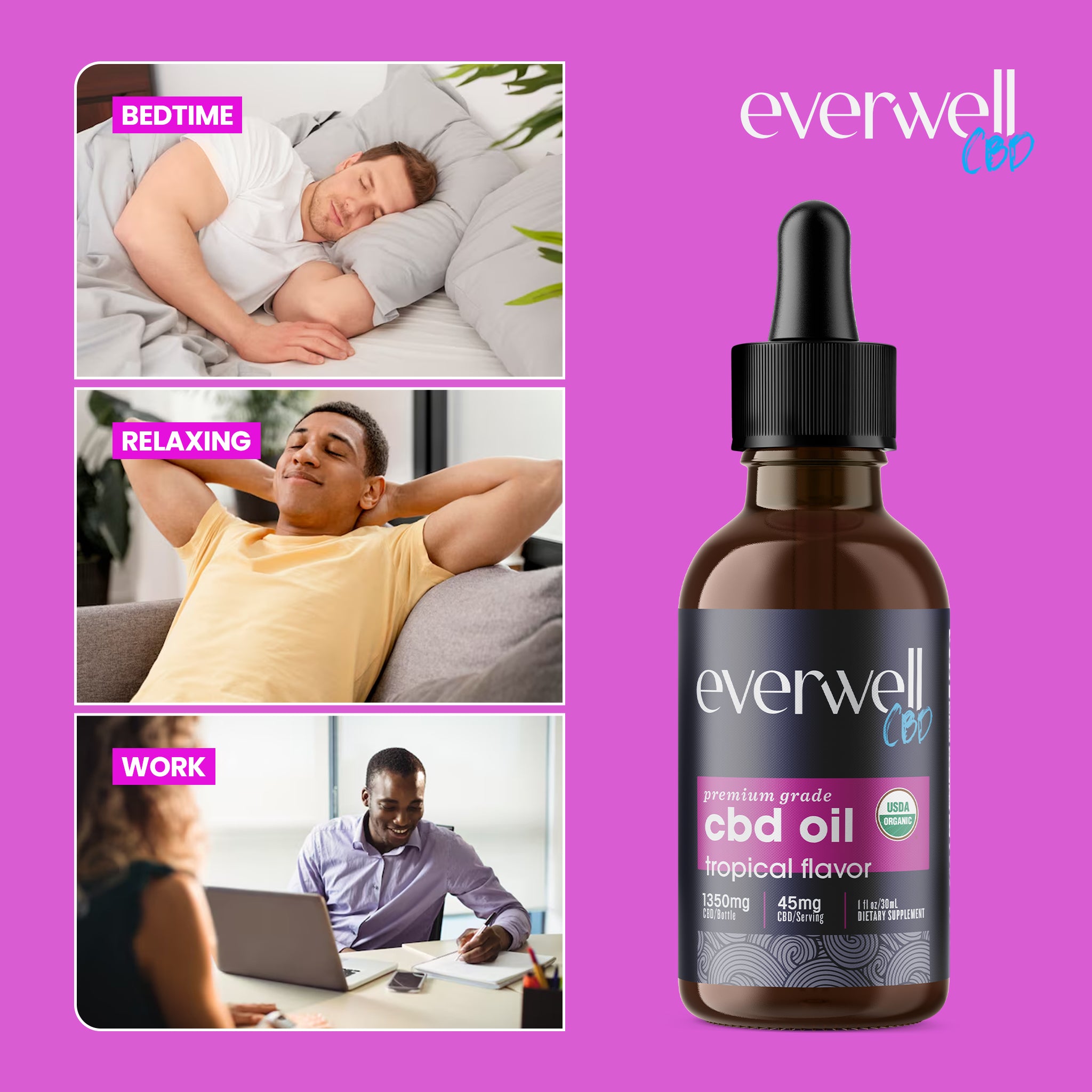 Full Spectrum Organic CBD Oil Drops